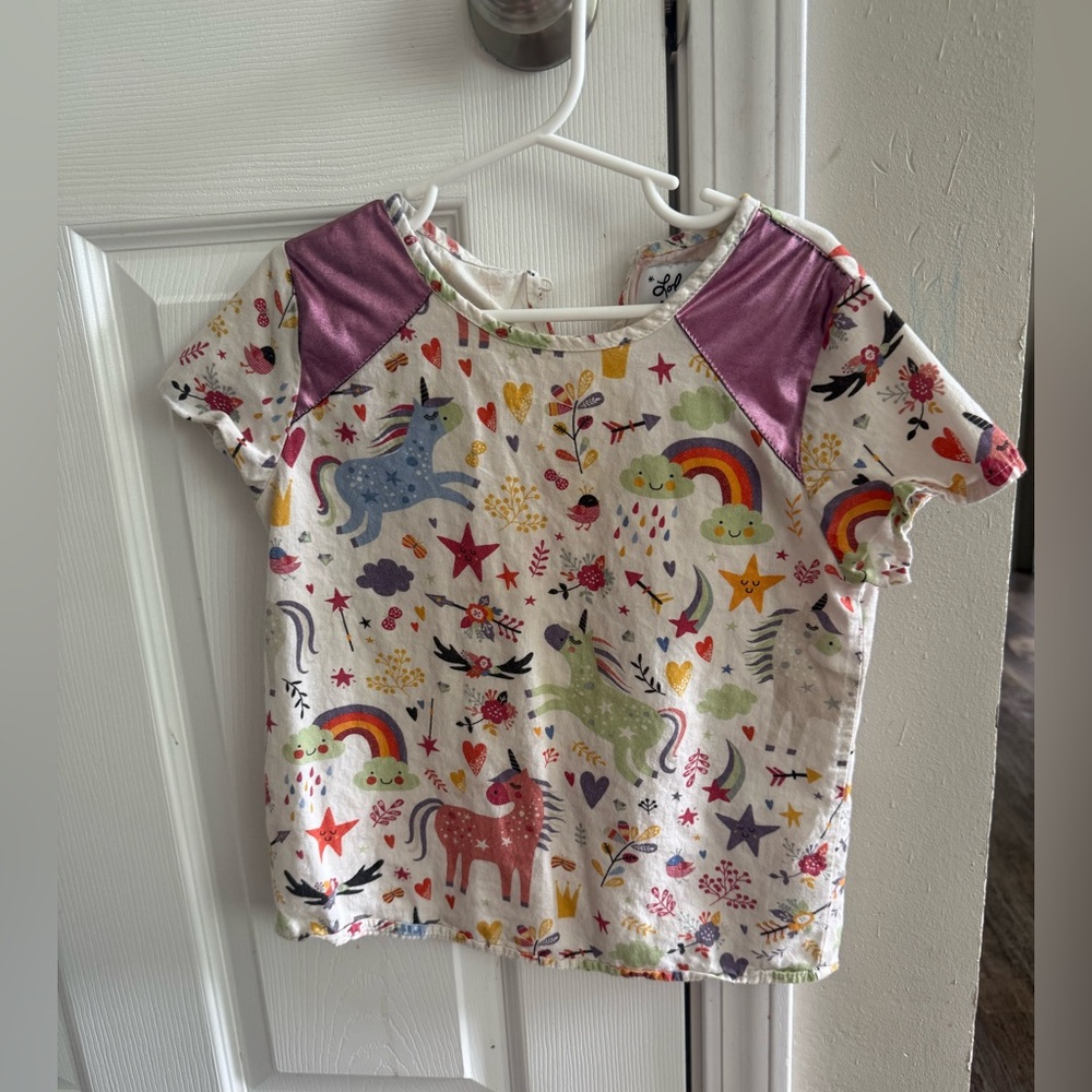 Lola+The Boys Unicorn Tee